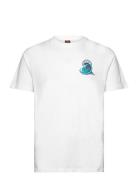 Santa Cruz Screaming Wave T-Shirt Vit