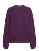 Trixiesz Pullover Tops Knitwear Jumpers Purple Saint Tropez