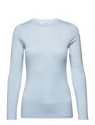 Stabil Top L/S Tops T-shirts & Tops Long-sleeved Blue A-View