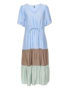 Cuamino Long Dress Maxiklänning Festklänning Blue Culture