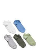 Ankle Sock 5 P Bb Solid Sockor Strumpor Multi/patterned Lindex