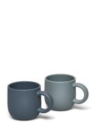 Merce Cup 2-Pack Home Meal Time Cups & Mugs Cups Blue Liewood