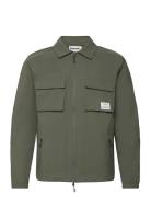 Resteröds Cargo Overshirt Lightweight Khaki Green