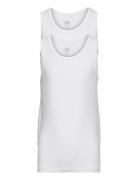 Jbs Boys 2-Pack Singlet Fsc Tops T-shirts Sleeveless White JBS