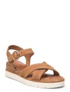 Women Sandals Platta Sandaler Beige Tamaris