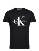 Calvin Klein Jeans Core Monologo Slim Tee Svart