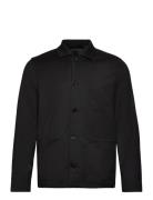 Louis Gabardine Jacket Designers Overshirts Black Filippa K