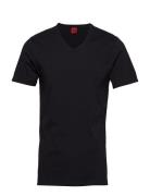 Jbs T-Shirt V-Neck Tops T-shirts Short-sleeved Black JBS
