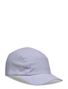 Cap Striped Accessories Headwear Caps Blue Huttelihut