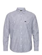 Worker Shirt 2.0 Tops Shirts Casual Blue Lee Jeans