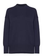 Salome Knit Tops Knitwear Jumpers Navy Andiata