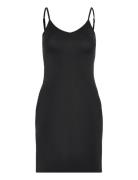 Mschbetrina Strap Dress Kort Klänning Black MSCH Copenhagen