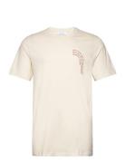 Coastal T-Shirt Tops T-shirts Short-sleeved Cream Les Deux