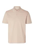 Selected Homme Slhdante Sport Ss Polo Noos Rosa