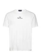 Classic Fit Logo Jersey T-Shirt Tops T-shirts Short-sleeved White Polo...