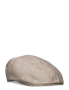 Ivy Modern Cap Accessories Headwear Flat Caps Beige Wigéns