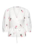 A-View Rebekka Fruit Blouse Vit