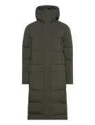 Sail Racing Race Welded Down Coat Khaki Green