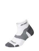 Vectr Lgt Cush 1/4 Crew Socks Sport Socks Footies-ankle Socks White 2X...