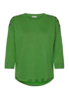 Frzubasic 114 Pullover Tops Knitwear Jumpers Green Fransa
