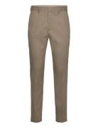 GANT Slim Cot/Linen Suit Pants Brun