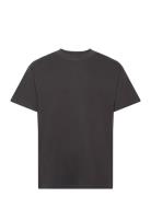 Sddanton Ss Tops T-shirts Short-sleeved Black Solid