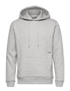 Wallance Hoodie Tops Sweat-shirts & Hoodies Hoodies Grey Soulland