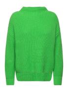 Slfselma Ls Knit Pullover Noos Tops Knitwear Jumpers Green Selected Fe...