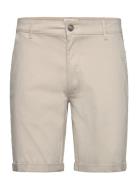 Sdrockcliffe Sho 7193106, Shorts Bottoms Shorts Casual Cream Solid