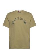 Tommy Hilfiger Hilfiger Arched Tee Grön