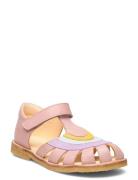 Sandals - Flat - Closed Toe - Shoes Summer Shoes Sandals Pink ANGULUS