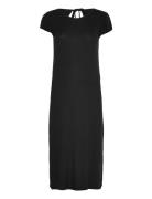 Mamalicious Mlmolly Solid Cap Midi Jrs Dress A. Svart