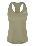 New Balance Athletics Tank Grön