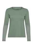Essential Mesh Detail Long Sleeve Sport T-shirts & Tops Long-sleeved G...