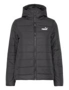 Ess Hooded Padded Jacket Sport Jackets Padded Jacket Black PUMA