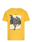 Tshirt Tops T-shirts Short-sleeved Yellow Batman