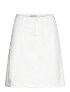 Fqharlow-Skirt Kort Kjol White FREE/QUENT