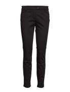 Woven Pants Bottoms Trousers Slim Fit Trousers Black Marc O'Polo