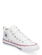 Ctas Malden Street Mid White/Red/Blue Höga Sneakers White Converse