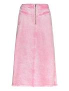 Normandiell Maxi Skirt Lång Kjol Pink Lollys Laundry