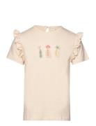 T-Shirt Ss Tops T-shirts Short-sleeved Pink Minymo