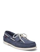 Docksides Portland Nubuck Båtskor Skor Navy Sebago