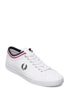 Unders Tip Cuff Twill Låga Sneakers White Fred Perry