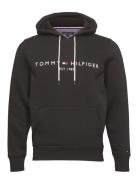 Tommy Hilfiger Core Tommy Logo Hoody Svart