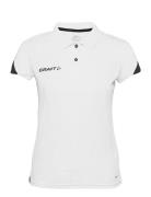 Pro Control Impact Polo W Sport T-shirts & Tops Polos White Craft
