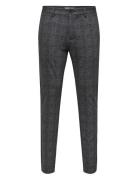 ONLY & SONS Onsmark Slim Check Pants 9887 Noos Grå