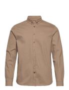 Kronstadt Johan Twill Shirt Beige