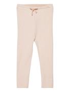 Copenhagen Colors Rib Jersey Leggings W. String Rosa