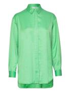 Slfdesiree Ls Shirt B Tops Shirts Long-sleeved Green Selected Femme