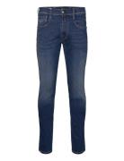 Replay Anbass Trousers Slim Hyperflex Original Blå